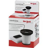 Kit filtres aspirateur DIRT DEVIL 2881001 Centrino M2009 M2881 Clean Control