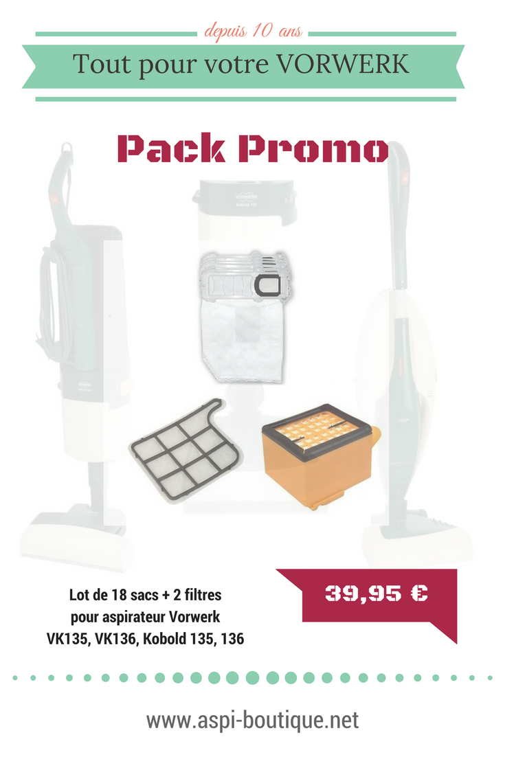 vorwerk vk135 vk136 135 136 accessoires pack promo
