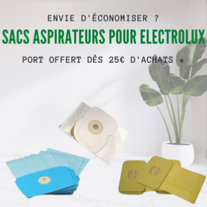 Les sacs d'aspirateur Etana compatible avec Electrolux Ergospace Dust  Magnet Hepa 12-10 sacs d'aspirateur : : Cuisine et Maison