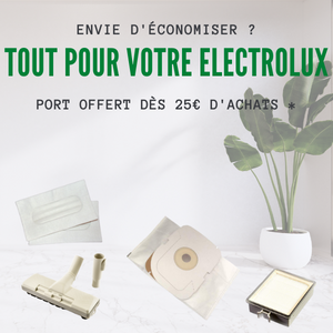 Accessoire aspirateur Electrolux chez aspi-boutique