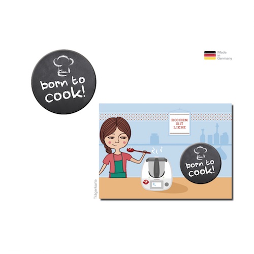 Display Cleaner Motiv „Born to Cook