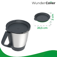 WunderCover | Couvercle fraîcheur avec fonction de pesée pour Thermomix TM6, TM5