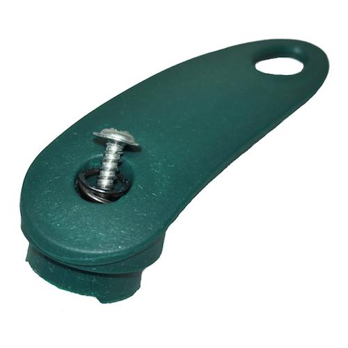 Kabelhalter 140, drehbar, Farbe grün
