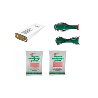 Vorwerk Kobold VK121 VK122 - 10 Sacs Aspirateur + Brosses + Poudre