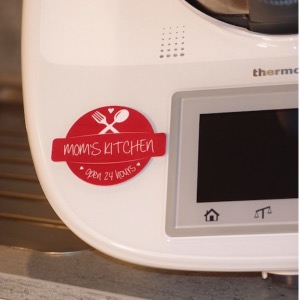 Thermomix Sticker + Essuie Ecran "Mom's Kitchen"