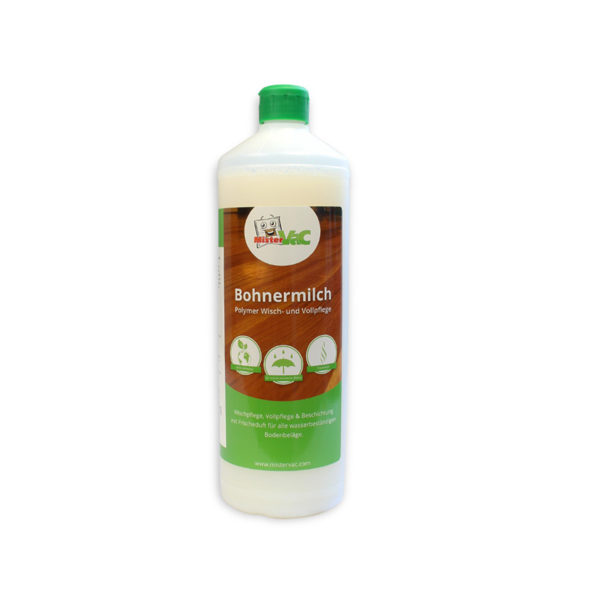 Lait de cire pour Pulilux | Entretien parquet, sol en bois, 1 L