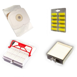 Electrolux LUX Intelligence - lot 8 sacs + 2 filtres Hepa + parfums
