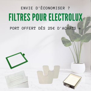 Filtre aspirateur Electrolux chez aspi-boutique